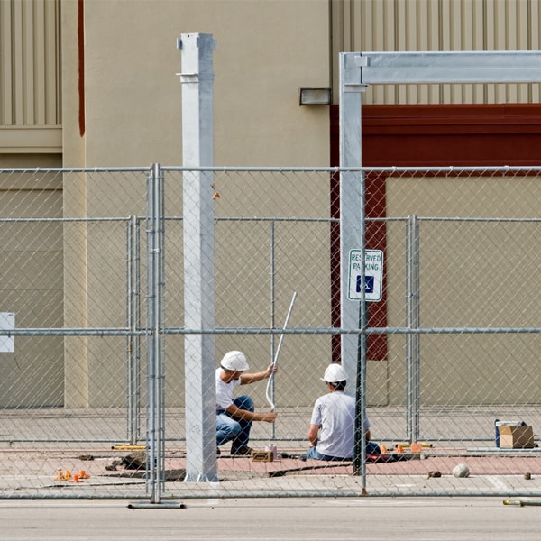 how much time can i lease the temporary fence for my building site or event in Metuchen New Jersey